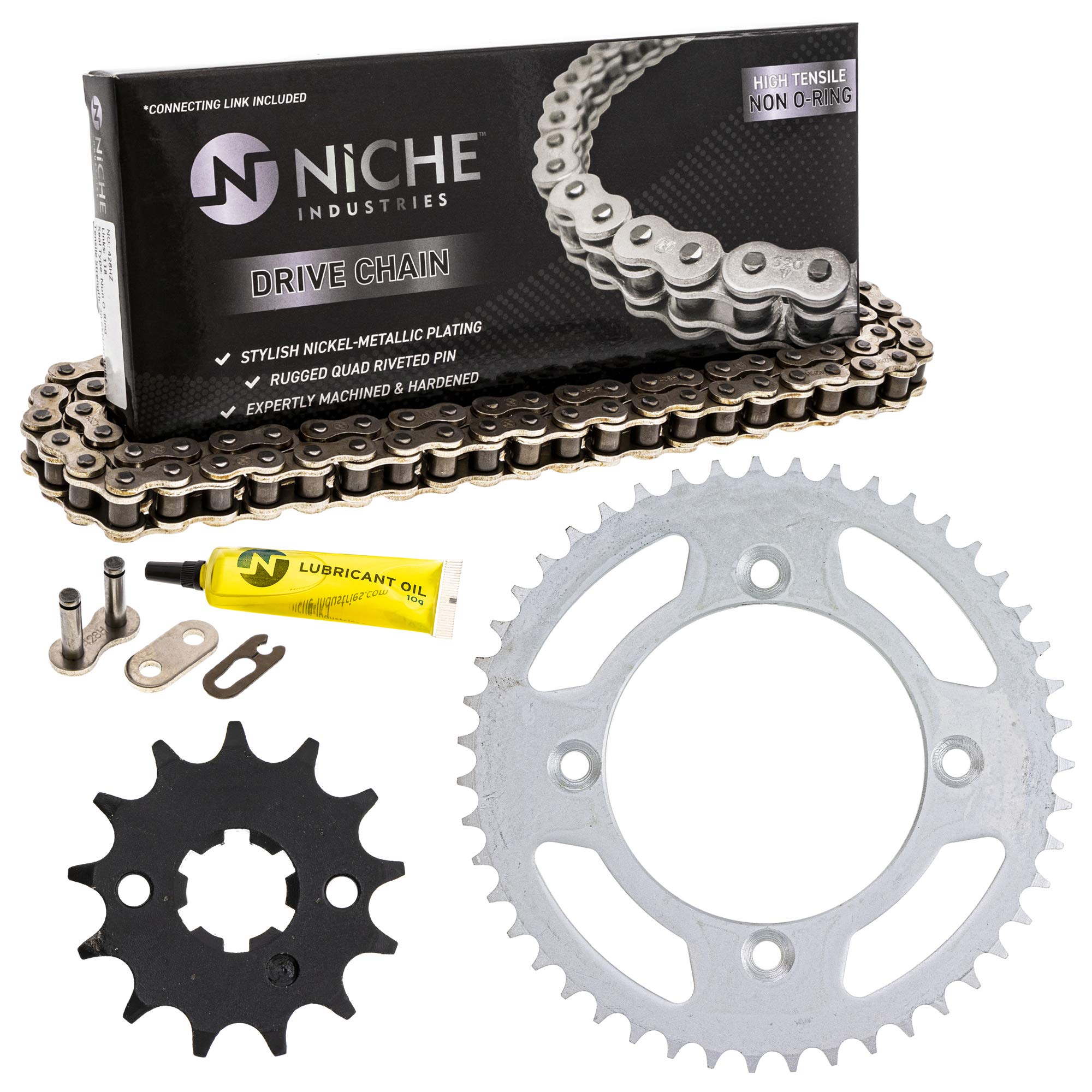 NICHE Drive Sprocket Chain Combo for Suzuki RM85L Front 13